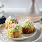 Mobile Preview: Muffindeko mit Bio Cake Drip Gruen